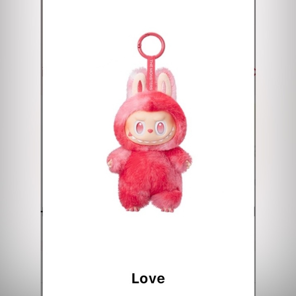 Big into Energy Labubu - Love (pink)